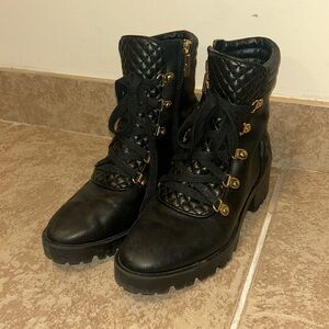 Karl Lagerfeld Combat Boots